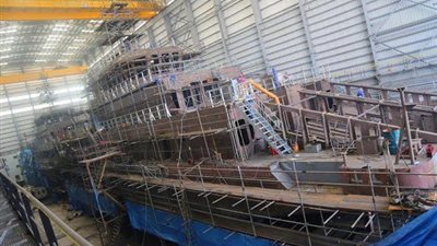 غدًا.. تدشين أول سفينة بحرية لخفر سواحل الكويت صنعت في السعودية