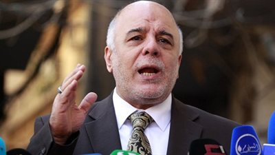 العبادي يعلن ان العمليات العسكرية ضد 