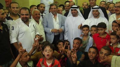 سفير الإمارات يشهد حفل جمعية خيرية في قرية بالقليوبية
