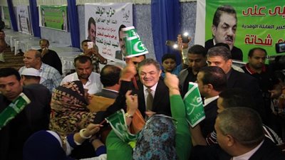 بالصور.. استقبال حافل من أهالي المنوفية لـ