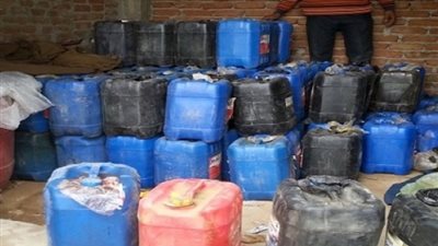 ضبط 1000 لتر سولار قبل تهريبها إلى السوق السوداء بالمنوفية