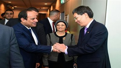 السيسي يرحب بقيام المستثمرين السنغافوريين بمشروعات في مصر