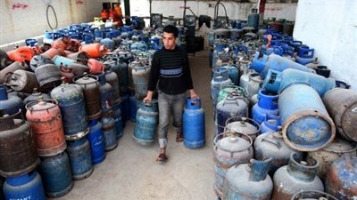 ضبط 230 إسطوانة غاز قبل بيعها بالسوق السوداء بالمنوفية