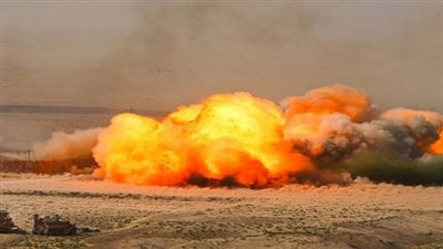 تفجير عشرات الألغام في 