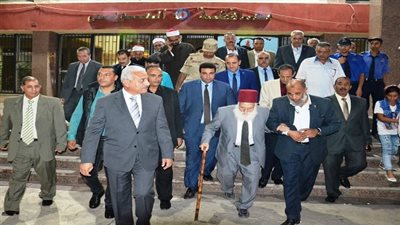 بالصور.. احتفالات السوايسة بايقاد شعلة النصر بذكرى انتصارات 24 أكتوبر