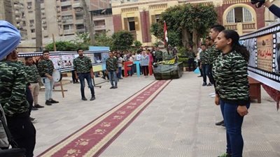 بالصور.. احتفال كلية السياحة والفنادق جامعة المنصورة بالذكرى ٤٥ لنصر أكتوبر