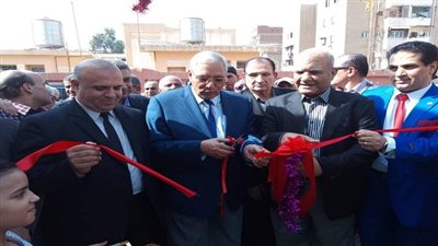 بالصور.. محافظ الدقهلية يفتتح الإدارة التعليمية بمنية النصر