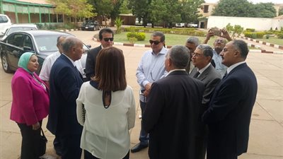 6 وزراء يتفقدون الري المصري في السودان