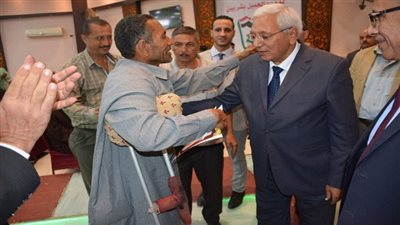 شاروبيم.. في حفل تكريم عمال النظافة بشربين أنا بينكم اليوم لتكريم الاجتهاد في العمل