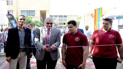 بالصور.. طلاب من أجل مصر تفتتح معرض الأنشطة الطلابية بجامعة المنصورة