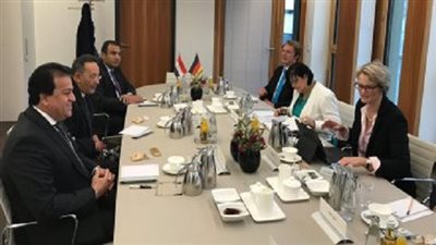 وزير التعليم العالى والبحث العلمى يوقع الإعلان المشترك للنوايا بين مصر وألمانيا