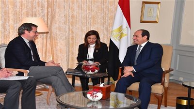 الرئيس السيسي يستقبل وزير النقل والبنية الرقمية الألماني
