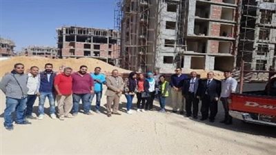 انطلاق الفوج الرابع من شباب جامعة عين شمس لزيارة مشروع سكن مصر