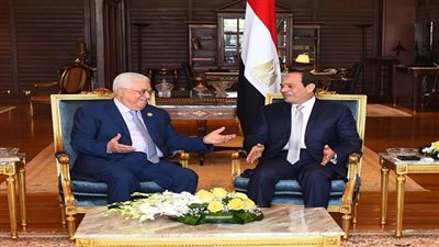 الرئيس السيسي يبحث المستجدات على الساحة الفلسطينية بشرم الشيخ