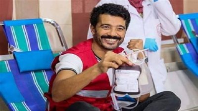 خالد النبوي.. بدء انطلاق الحملة القومية للتبرع بالدم من اكاديمية الفنون 6 نوفمبر