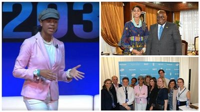 زوريال أودوالي المشاركة في منتدى شباب العالم بشرم الشيخ: أتمنى لقاء 