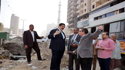 محافظ القليوبية يشدد على حملات لإزالة الإشغالات بشبرا الخيمة بالتنسيق مع مديرية الامن 