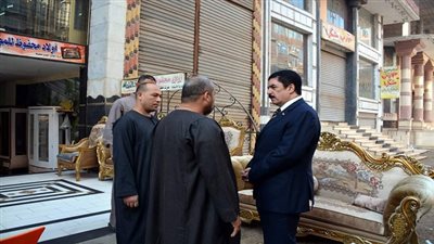 محافظ القليوبية يتفقد معارض الأثاث بطنان وجولة مفاجئة لعدد من قرى مدينة بنها