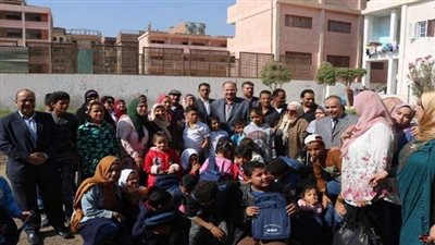 محافظ الفيوم يزور دار عائشة حسنين للأيتام