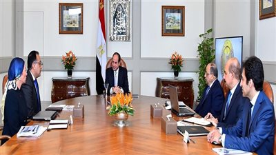 توصيات اجتماع السيسي مع رئيس مجلس الوزراء ووزيري التنمية المحلية والبيئة