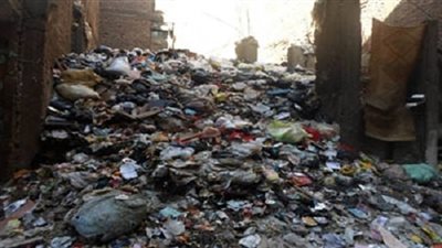 الجيزة تزيل 65  مقلب ومأوي للقمامة والمخلفات