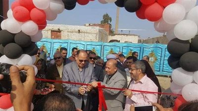 محافظ الفيوم يفتتح محطة رفع الصرف الصحى الشمالية بهوارة المقطع بتكلفة٣٢.٥ مليون جنيه