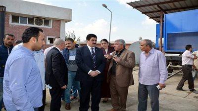 محافظ القليوبية يشدد على سرعة الانتهاء من مشروع صرف صحي كفر العرب 