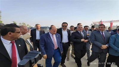 وزير الري ومحافظ البحيرة يتفقدان المشروعات المائية بالمحافظة