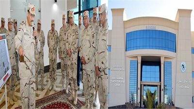 وزير الدفاع يتفقد المركز الإقليمى لمكافحة الإرهاب لدول تجمع الساحل والصحراء  
