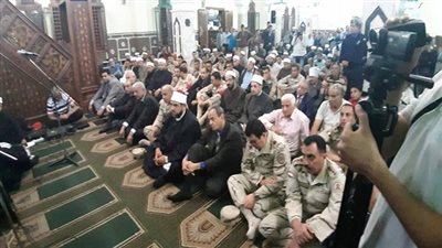 بالصور.. اوقاف السويس احتفلت بذكرى المولد النبوى الشريف بحضورالمحافظ وقائد الجيش