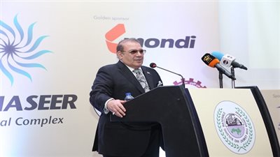 حسن راتب: صناعة الاسمنت هيا القوة الحاكمة فى حركة البناء وتتعرض الى العديد من التحديات 