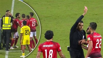 شاهد| أسرار طرد حسام عاشور من مباراة الوصل