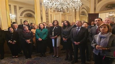 وزيرة الهجرة تشارك في حفل استقبال ينظمه السفير المصري بلندن