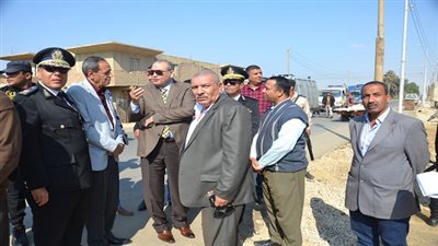 حملة مكبرة لازالة التعديات على الأراضي الزراعية  بقطاع السويس الريفى