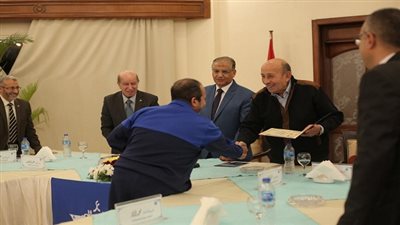 النادي العام لهيئة قناة السويس ينظم احتفالية تكريم لفرق النادي الفائزة بالمركز الثالث في بطولة الجمهورية للشركات  