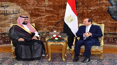 الرئيس السيسي يستقبل ولي عهد المملكة العربية السعودية