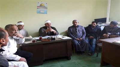  وكيل اوقاف السويس فى جولة تفقدية بالجناين لمتابعة انتظام العمل بالإدارات الفرعية