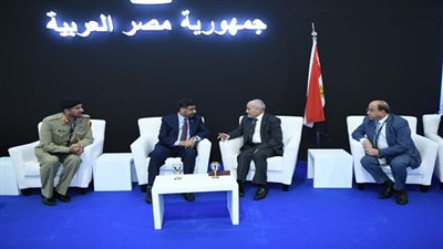 العصار يستقبل مساعد وزير الإنتاج الحربي الباكستاني