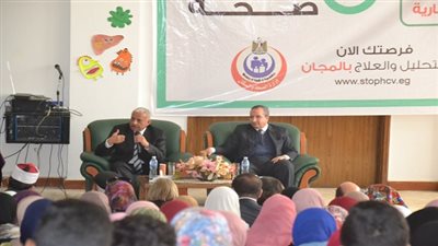 محافظ السويس: نستهدف الكشف على 436 الف مواطن سويسي والقضاء علي فيروس سي