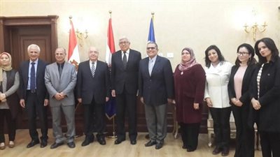 سفير جمهورية باراجواي يزور جامعة بدر 