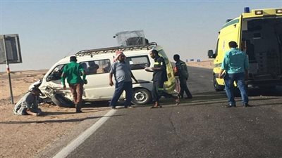 مصرع شخص وإصابة آخر فى حادث سير بسيناء