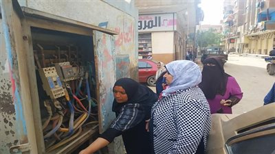 شاهد كارثة باحدى مدارس السويس تهدد حياة الطلاب