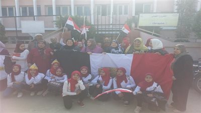 مجلس مدينة قها وتعليم قها يرفعون شعار 