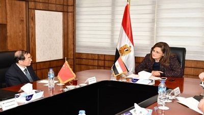 وزيرة التخطيط تلتقي سفير الصين بالقاهرة لبحث أوجه التعاون في صندوق مصر السيادي 