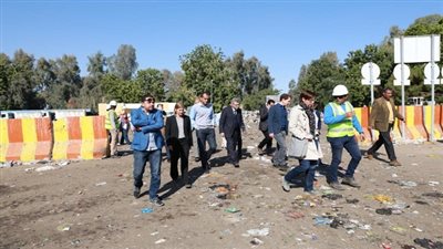 زيارة تفقدية لموقع مصنع التدوير والمدفن الصحي الجديد بمدينة قوص