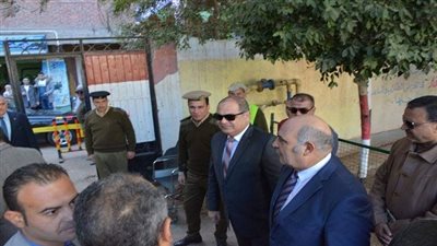 محافظ الغربية يتفقد سير الإنتخابات التكميلية لمجلس النواب بمركز ومدينة زفتي