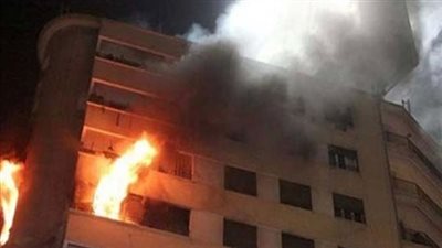 السيطرة على حريق نشب داخل شقة سكنية فى عزبة الورد بالبساتين دون إصابات