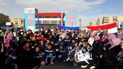 القوات المسلحة تشارك مؤسسات المجتمع المدني في افتتاح تطوير مدرسة بالسويس 