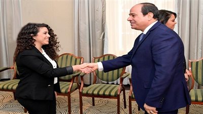 الرئيس السيسي يلتقي مع عدد من أبناء الجالية المصرية بالنمسا