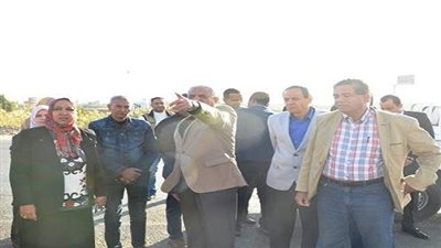 محافظ السويس يتفقد الموقع الجديد لتجار الخردة